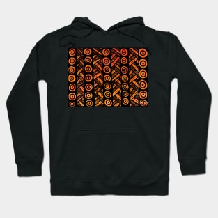 "The Jinn's Mat" - African Art Patterns Hoodie